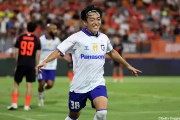 G大阪がACLEへ！　名和田我空が“103分”に値千金の決勝弾、江原FCを延長戦の末に下す