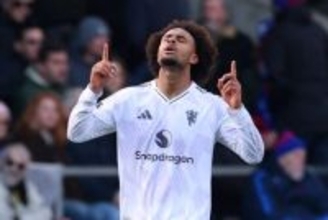 ザークツィーがリーグ戦364日ぶりの得点…マンU指揮官「本当に重要だった」