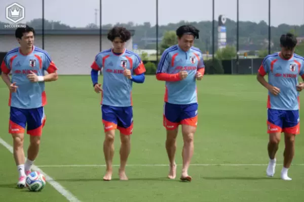 日本代表、“冒頭のみ非公開”に急きょ変更で戦術確認か…拠点ナッシュビルでの練習最終日を迎える