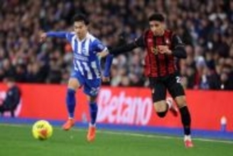 フル出場の三笘薫が同点弾の起点に！　ブライトン、後半ATのダイナミック弾でボーンマスとドロー