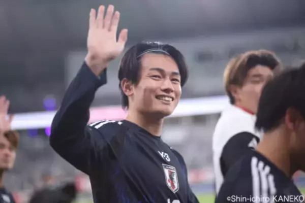 上田綺世がブラジル撃破弾！　歴史的初勝利も「一喜一憂し過ぎず。僕らはあくまでW杯優勝を目指している」