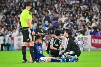 日本代表がMF熊坂光希の離脱を発表…ベネズエラ戦で待望のデビューも8分で負傷交代