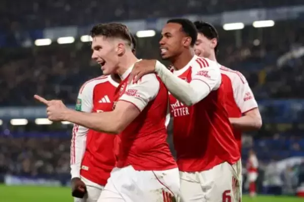 アーセナル、カラバオ杯準決勝は敵地で先勝！　チェルシーはガルナチョ2発で望み繋ぐ