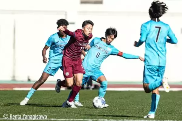 山梨学院がPK戦の末に選手権初戦を制す！　京都橘は優勢も均衡破れず…神戸内定の伊藤湊太が無念のPK失敗