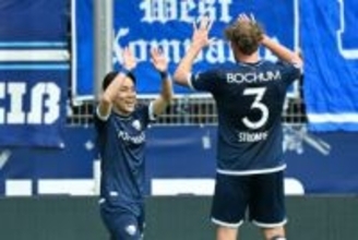 三好康児が左足で今季3得点目！　ボーフムの4試合ぶり白星に貢献