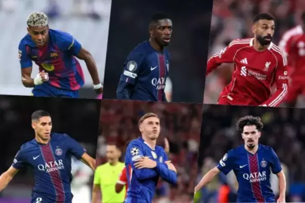 ザ・ベストFIFA最優秀選手賞のノミネート選手10名が発表！　CL王者PSGからバロンドール覇者デンベレら4名