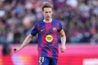 バルサに朗報！　F・デ・ヨングがチーム練習合流…逆転目指すCL準々決勝2ndレグで起用可能か