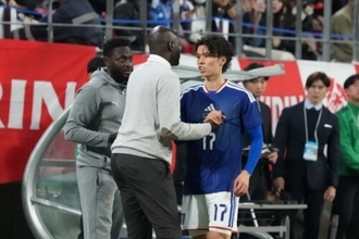 ガーナ指揮官、田中碧の謝罪には感謝の言葉も…負傷交代のフランシスは「ひどいケガになってしまった」