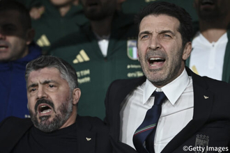 3大会連続POでW杯出場を逃したイタリア、失意のブッフォン氏は続投要請に「6月までは残る」