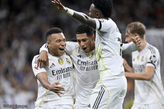 レアル・マドリードが4発圧勝！ エンバペがリーグ戦8戦連発＆ベリンガムは公式戦3戦連発