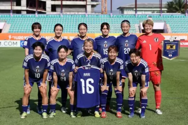 ヤングなでしこ、U－20女子W杯出場権を獲得！　ベトナムを4発撃破でアジア杯準決勝に進出
