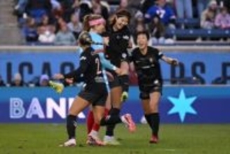 守屋都弥がNWSL最終節で移籍後初ゴール…松窪真心は鮮やかミドルでリーグ3位の11得点目