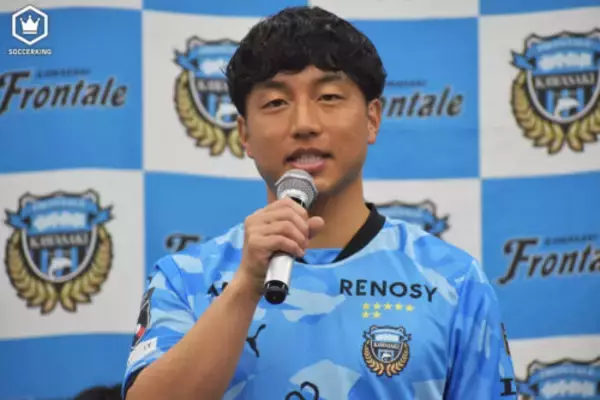 3年ぶりJ1で痛感「もっと成長しないと…」　キャリア初移籍で川崎F加入の山原怜音「まだ見ていない景色が見たい」