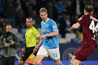 デ・ブライネ＆アンギサが長期離脱から復帰！　連勝のナポリ指揮官「彼らの様子を見るとまるで…」