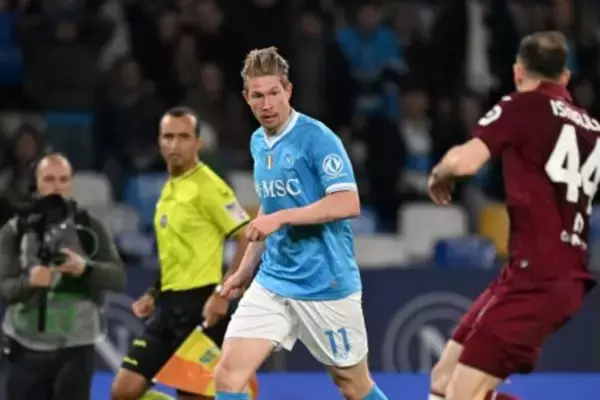 デ・ブライネ＆アンギサが長期離脱から復帰！　連勝のナポリ指揮官「彼らの様子を見るとまるで…」