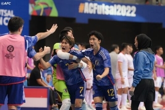 フットサル日本代表、劇的展開のインドネシア戦制してアジア杯準決勝進出