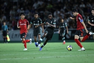 U15Ｊリーグ選抜、太田凛空の決勝弾でリヴァプールU15に勝利！　“第2戦”は31日に開催