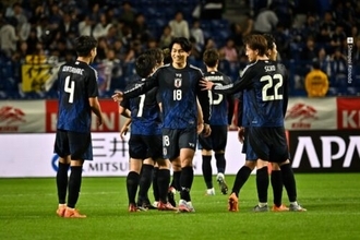 終盤登場の上田綺世が大仕事！　日本代表はパラグアイに苦戦も、後半ATの劇的弾でドロー