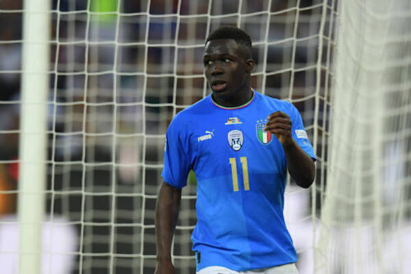 アズーリの 新星 18歳fwニョントが代表デビュー 初ゴールに万感 多くの夢が実現した 22年6月16日 エキサイトニュース アズーリの 新星 18歳fwニョントが代表デビュー 初ゴールに万感 多くの夢が実現した 22年6月16日 エキサイトニュース