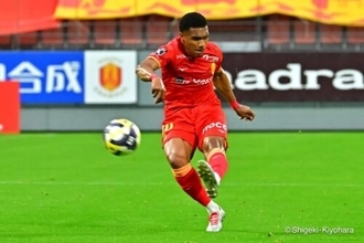 名古屋FWマテウスが左前十字じん帯を損傷…治療のためブラジルに帰国