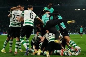 3点差を延長戦の末に逆転！　スポルティング指揮官「完全に一体となっていた」