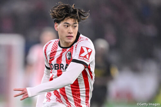 昨年9月以来の招集となった鈴木唯人、森保監督が期待「攻撃の起点になる、最後に決める、決めさせるところを」