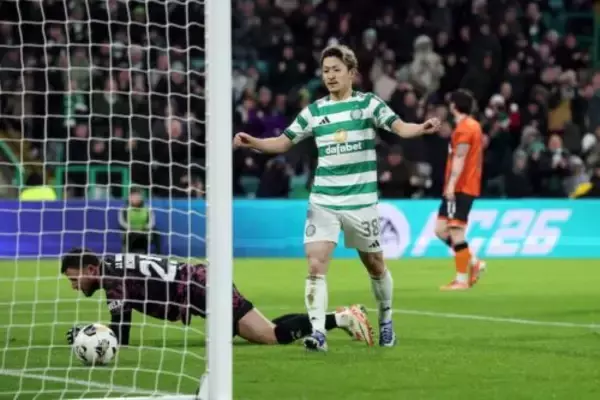 前田大然が“仕上げの一撃”で今季8点目をマーク！　セルティック、オニール監督の復帰戦で4発大勝