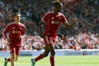 イサク復帰弾など3ゴールのリヴァプール、3連勝で4位浮上！…鎌田フル出場のパレスは敵地で敗戦