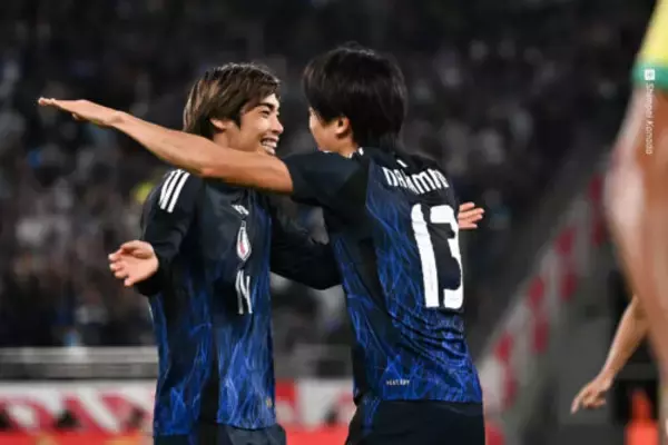 「信じて走り込んだ」中村敬斗、元相棒・伊東純也への信頼でブラジル相手に貴重な同点弾