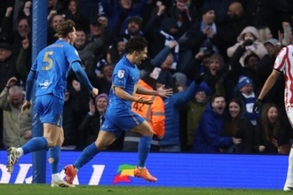 バーミンガムの岩田智輝が今季2点目…古橋亨梧は途中出場、瀬古樹を擁するストークとドロー