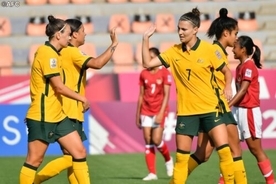 オーストラリア女子代表が歴史的大勝…18得点でインドネシアを粉砕