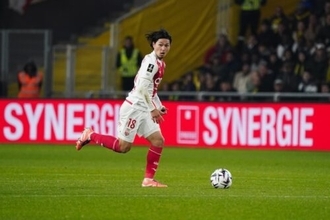 南野拓実の“ヘッド弾”はVARで取り消しも…モナコ、今季最多5ゴールでリーグ・アン連勝！