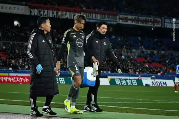 朴一圭、開幕戦で無念の負傷交代「膝にすごい衝撃が…」「初めての感覚だった」長期離脱の可能性も