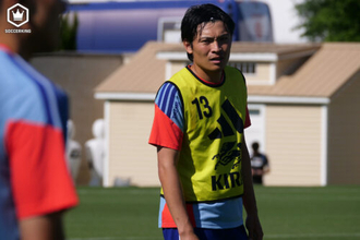 町野修斗がU19日本代表との練習試合で1ゴール…「自分の感覚を取り戻すという意味で、いい時間になった」