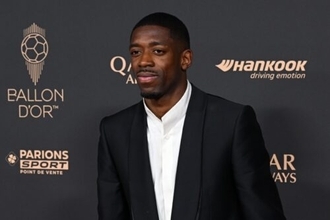 バロンドール初受賞のデンベレが涙「言葉で言い表すことができない」