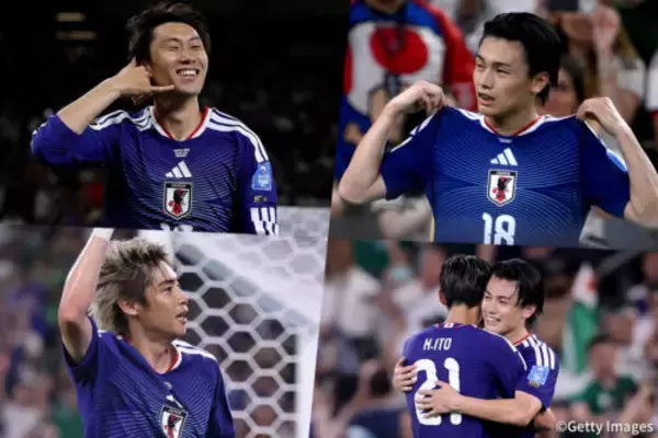 日本代表がW杯で最多4ゴール記録！ 鎌田大地、上田綺世、伊東純也で達成！