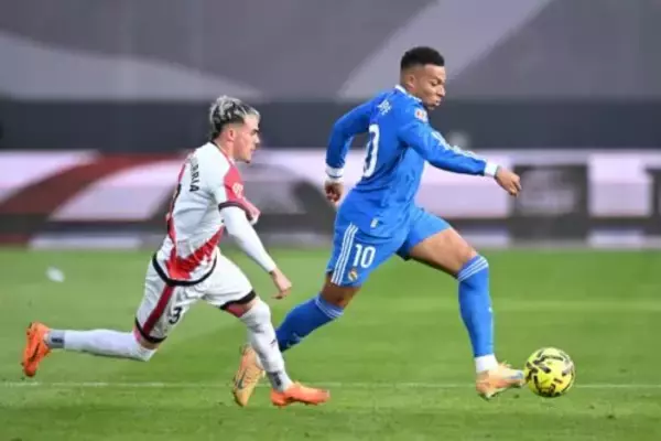 レアル・マドリードのラ・リーガ連勝は「4」でストップ…鬼門のラージョ本拠地で4年ぶり白星ならず