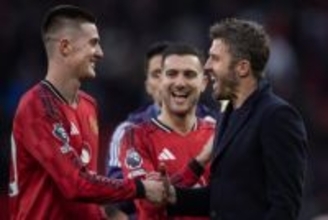 就任後は12試合6ゴール…マンUのFWシェシュコ、キャリック暫定監督の正式就任を支持「これからも指揮してほしい」