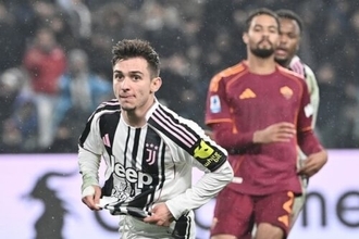 ユヴェントス、上位対決を制して公式戦3連勝！　ローマはバルダンツィの得点で反撃も及ばず