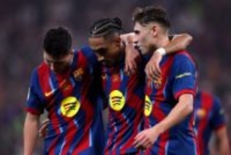 バルサ、“圧巻5発”でビルバオを粉砕！　攻撃陣爆発の大勝でスーペルコパ決勝に駒を進める