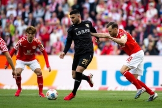 佐野海舟フル出場のマインツはシュトゥットガルトとドロー決着…残留に向けて上位から勝ち点1を獲得