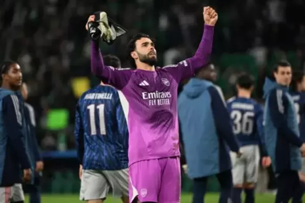 CLでのセーブ率は驚異の90%！…アーセナルを支える守護神ラヤ、同僚は「世界最高のGK」と絶賛