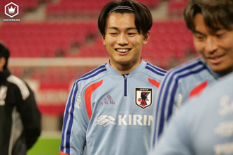 上田綺世、鹿島時代の同僚GK早川友基に期待「勇気を持ってプレーできるし、度胸もある」