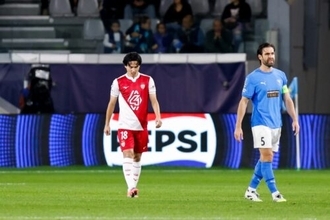 南野拓実が先制弾も…モナコはキプロス王者パフォスとドロー　終盤にOGで追いつかれCL連勝ならず