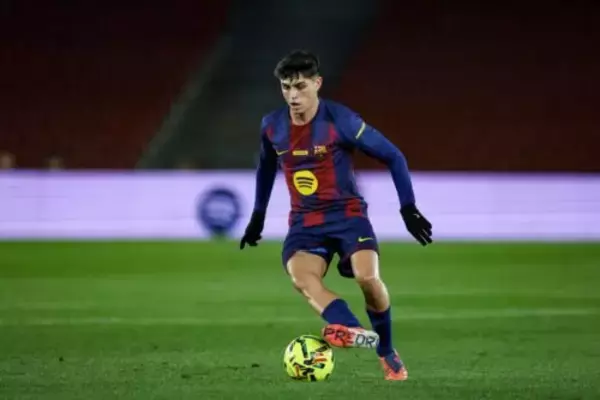 バルサMFペドリが戦線離脱…右ハムストリング負傷で復帰まで1カ月の見込み