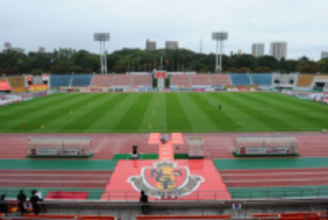 名古屋、“新瑞穂”初陣の福岡戦でコレオグラフィー実施！　満員スタで作り出す圧巻コレオに期待