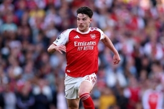 アーセナルMFライス、マンCとのドローは「妥当な結果だと思う」「彼らが5バックで守るなんて見たことがなかった」