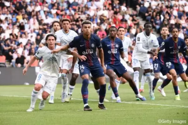 ターンオーバー敢行のPSG、2度追いつかれてドロー決着…連勝ストップでバイエルンとの2ndレグへ