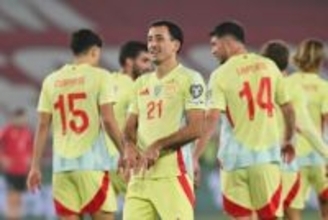 スペイン代表、W杯予選全勝無失点を継続！　大量4発でジョージア粉砕、本大会出場に王手