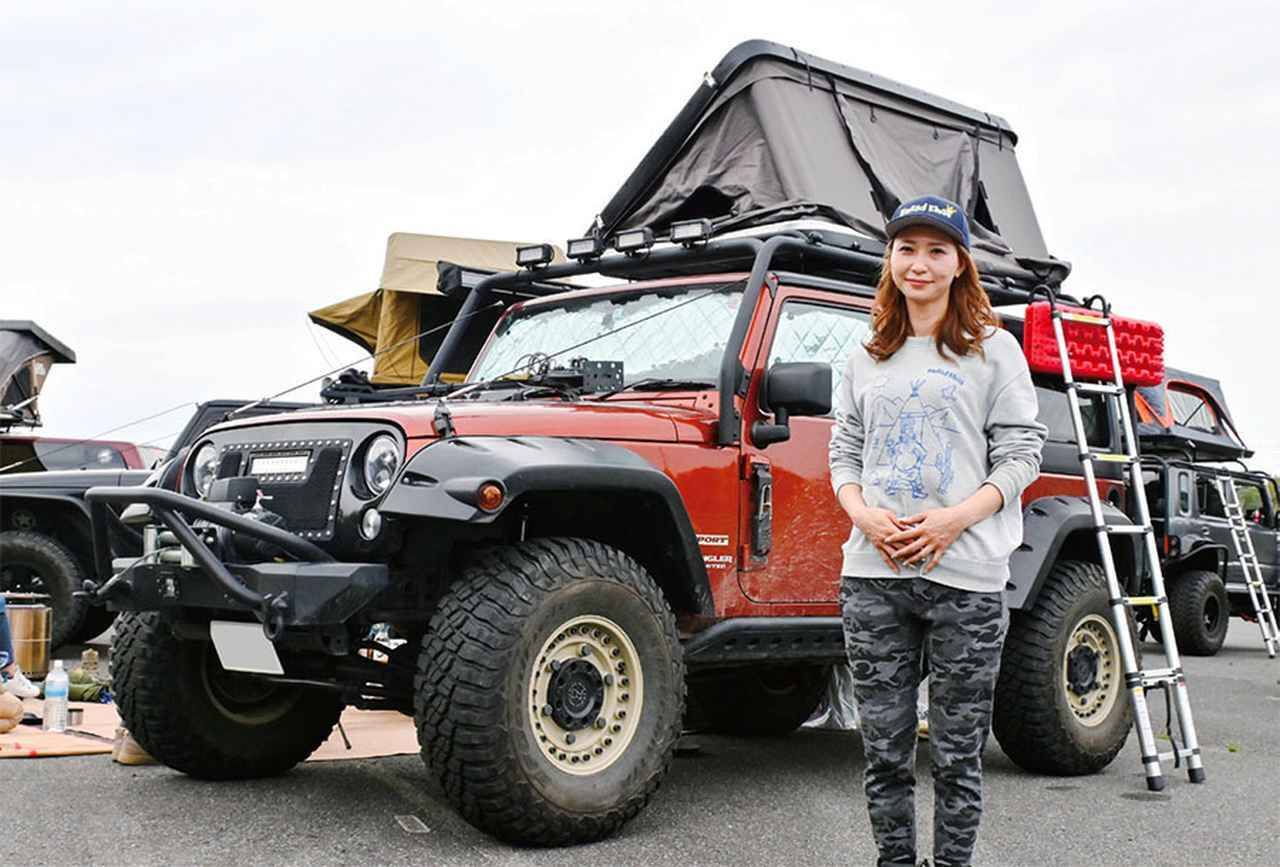 GRESS ROOF TENT ルーフテント オレンジ ルーフテントで車上キャンプ 